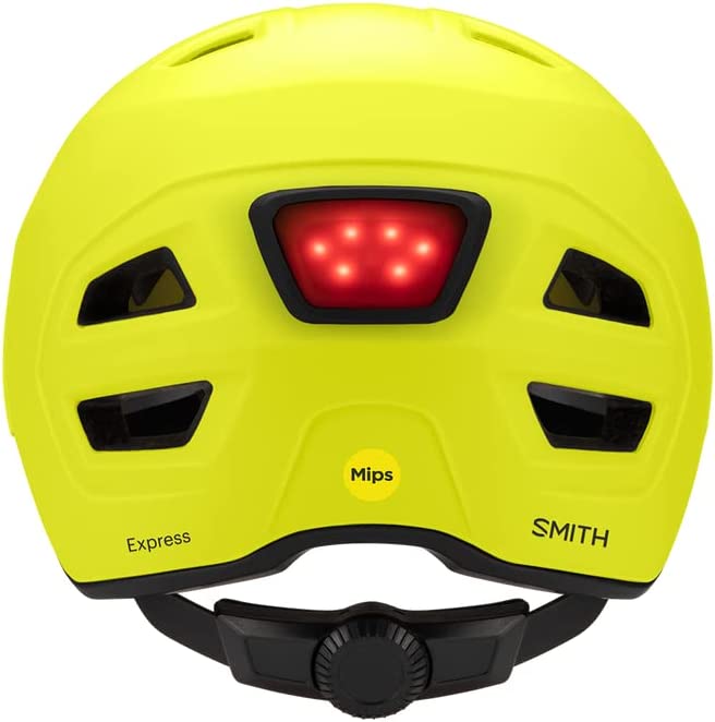 Smith Optics Express MIPS Bike Helmet, Matte Neon Yellow Viz (Medium)