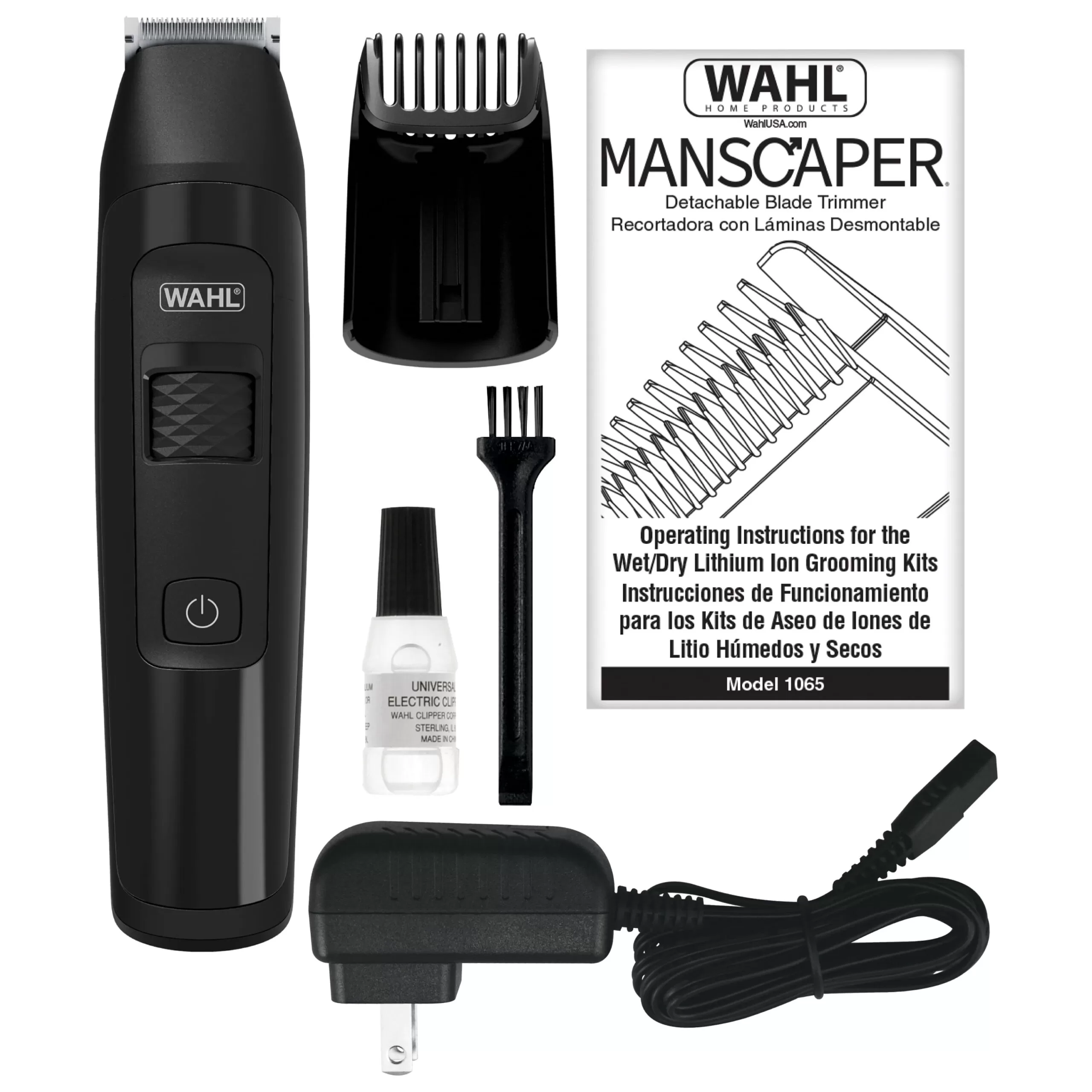 Wahl Manscaper Lithium Ion Body Groomer Kit, Men – 5618-100