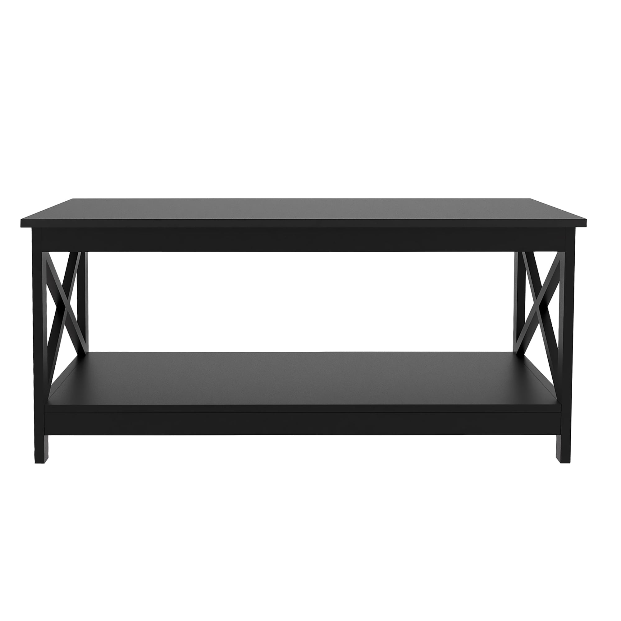Sanshome Coffee Table Oxford End Table-Black Color