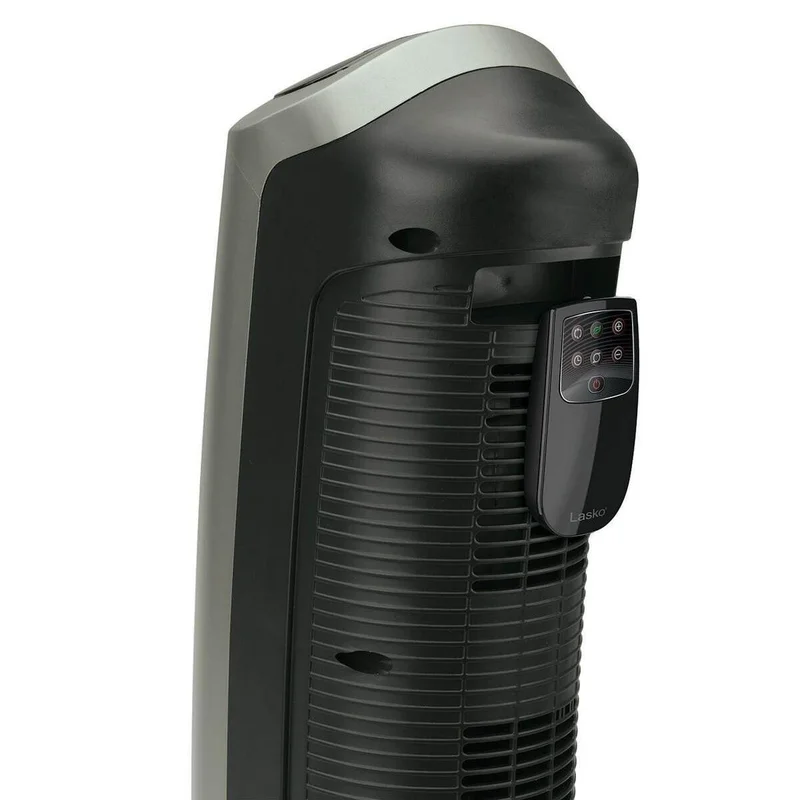 Lasko 5538 1500-Watt Electric Portable Ceramic Tower Space Heater with Remote Control