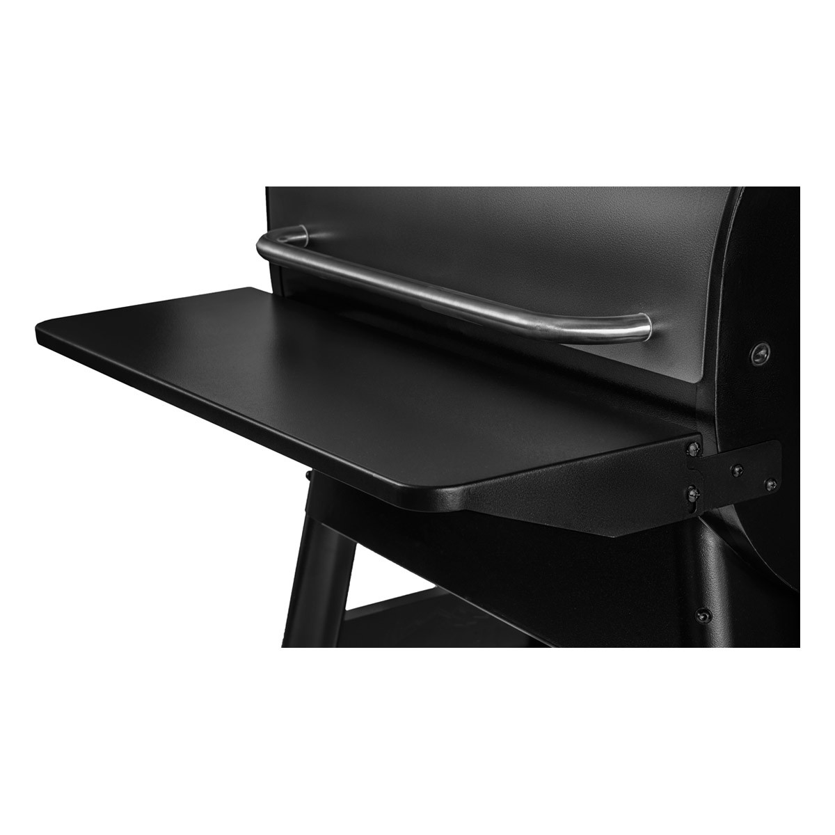 Traeger Pellet Grills BAC442 Pro 780 Ironwood 885 Folding Front Shelf, Large, Black