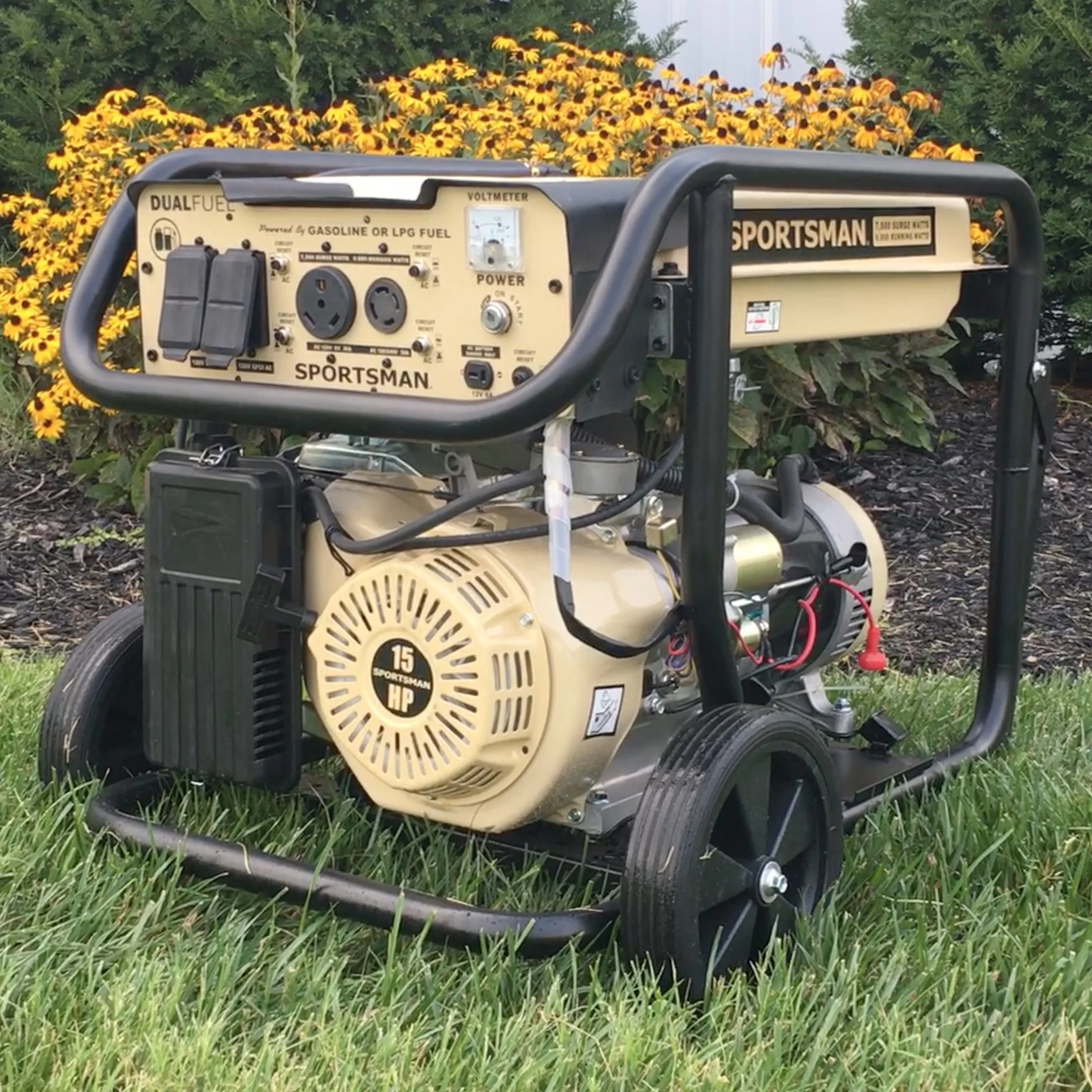 Sportsman Sandstorm 7500 Watt Dual Fuel Generator - Not CARB Approved