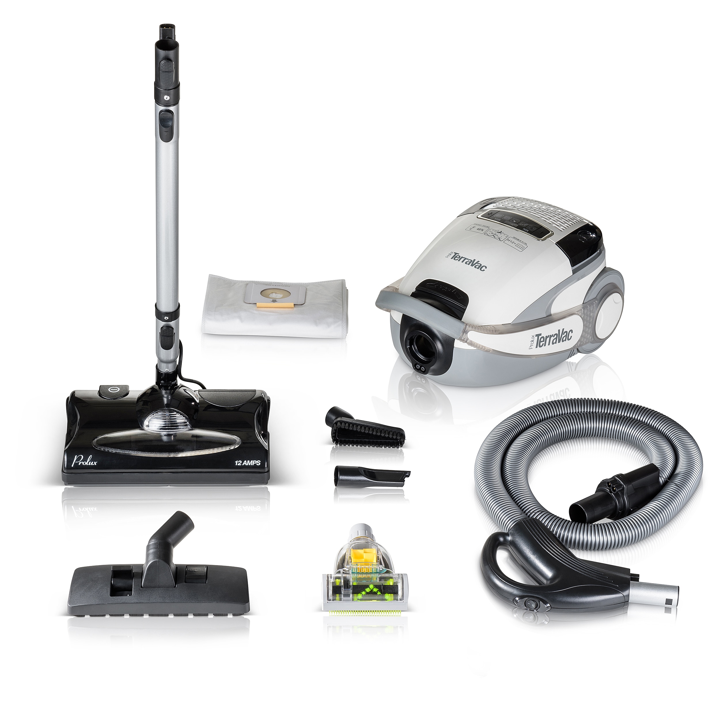 Prolux PROLUX_TERRA_W TerraVac Canister Vacuum, 5 Speed