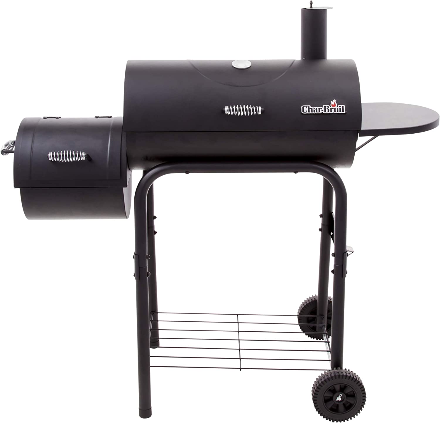Char-Broil 12201570-A1 American Gourmet Offset Smoker, Black,Standard