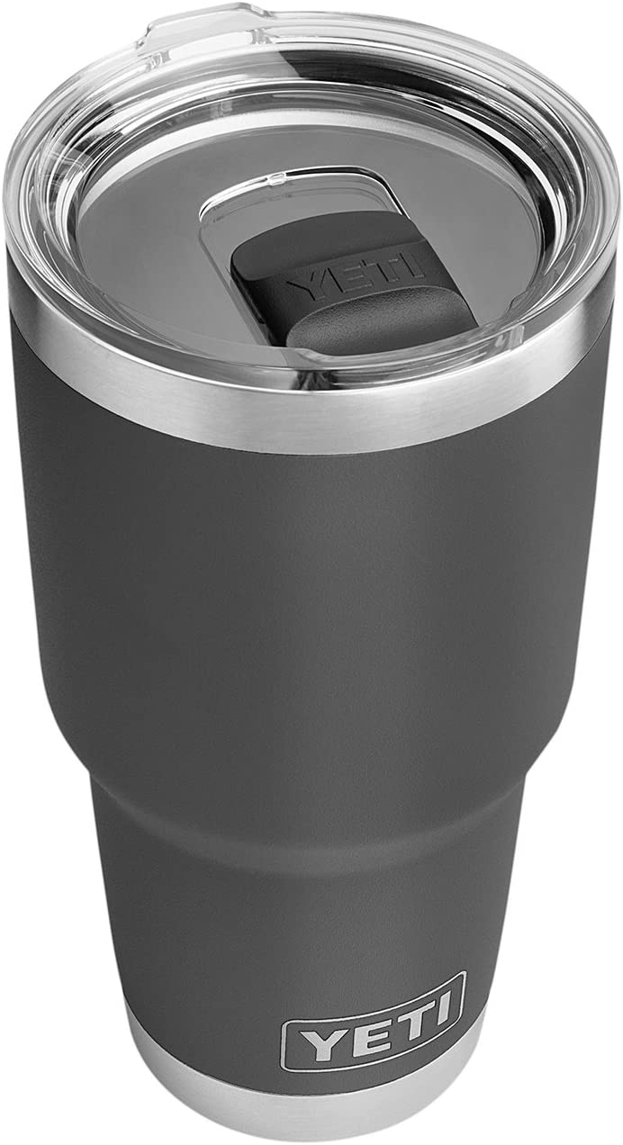 YETI Rambler 30 oz Stainless Steel Vacuum Insulated Tumbler w/MagSlider Lid, Charcoal