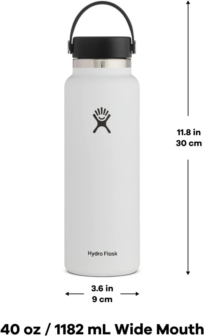 Hydro Flask 40oz Wide Mouth Bottle (Goji)