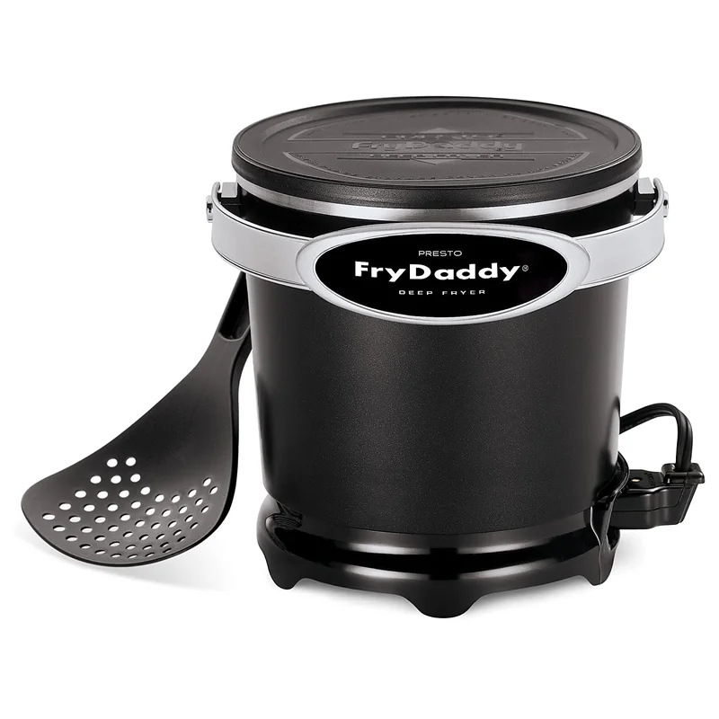 Presto 05420 FryDaddy Electric Deep Fryer,Black