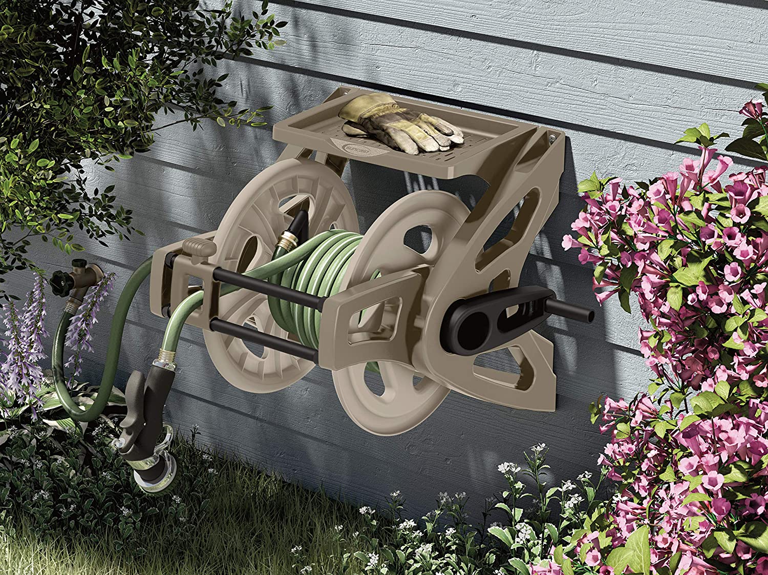 Suncast CPLWTS175 175 ft. Hose Reel Resin, Taupe