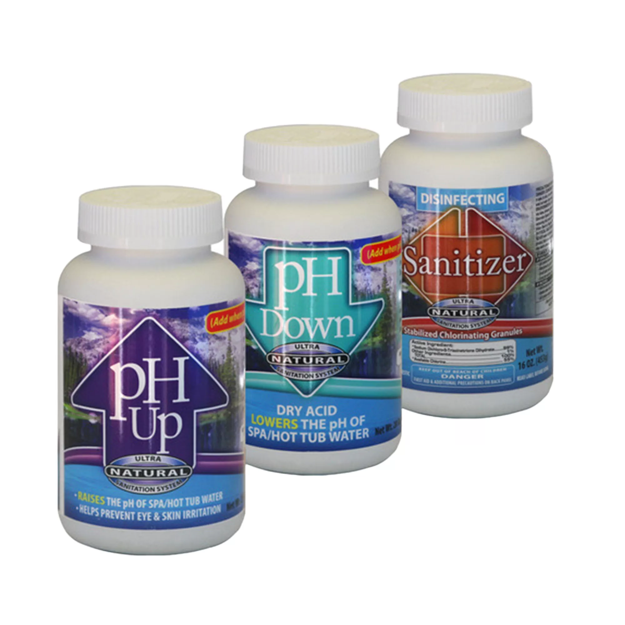 Waters Choice All Natural Hot Tub Spa Water Maintenance Kit, 3 Month Supply