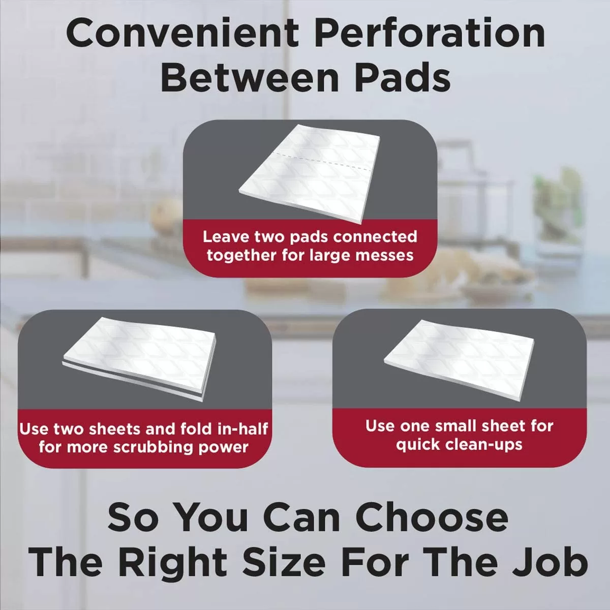 Weiman Cooktop Eraser Pads – 2 Pack – 20 Pads