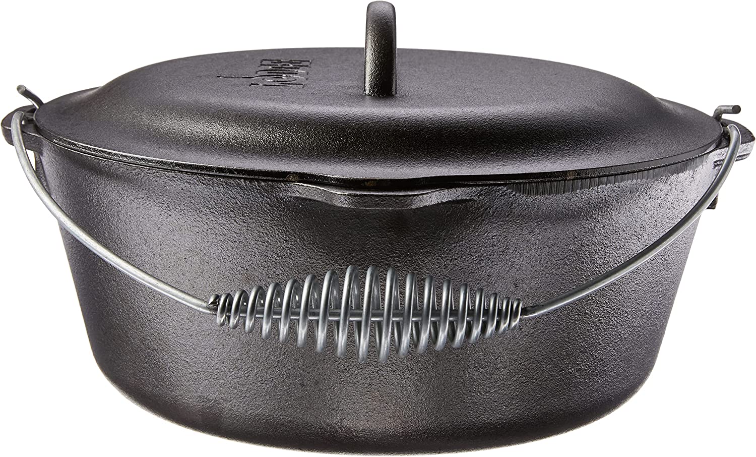 Lodge L10DO3 7 Quart Cast Iron Dutch Oven with Bail