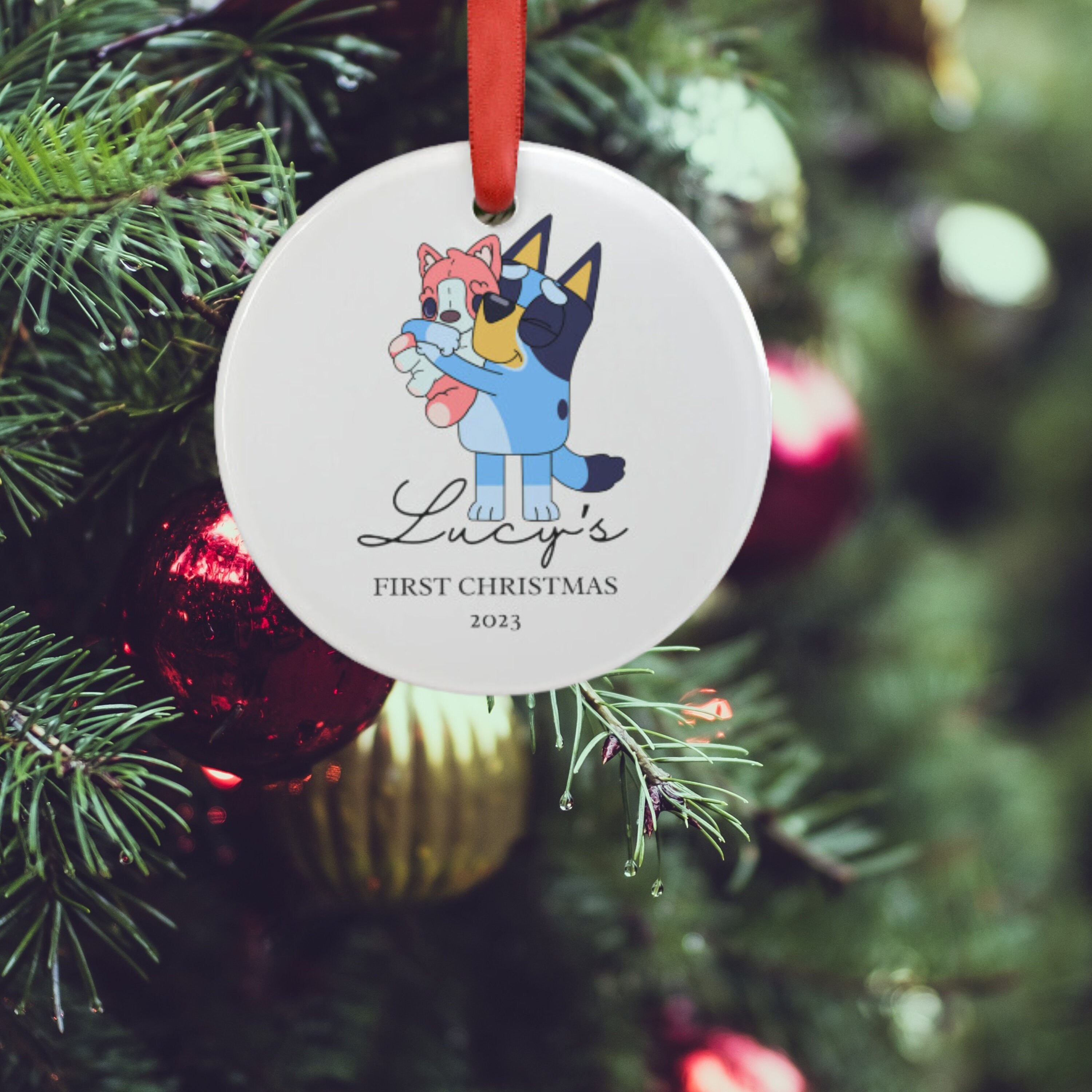 2023 festive camping trailer christmas ornament vintage camper