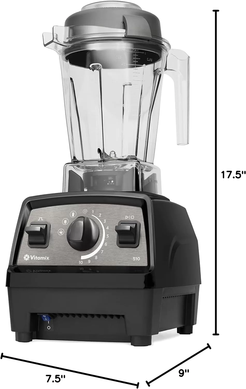 Vitamix Propel 510 Propel Blender with Pre-set Blending Programs, Professional-Grade, 48-oz Capacity, Black