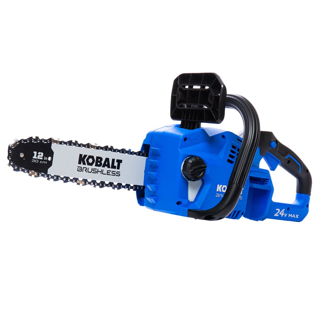Kobalt KCS 1224B-03 24-volt 12-in Brushless Cordless Electric Chainsaw Ah (Tool Only)