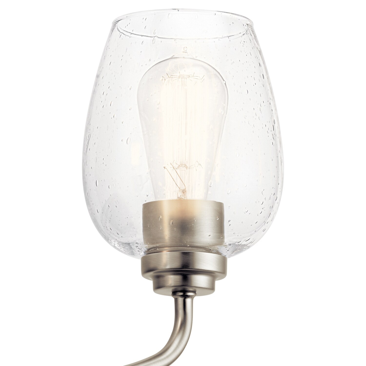 Kichler 45129NICS Valserrano 24-in 3-Light Brushed Nickel Traditional Vanity Light