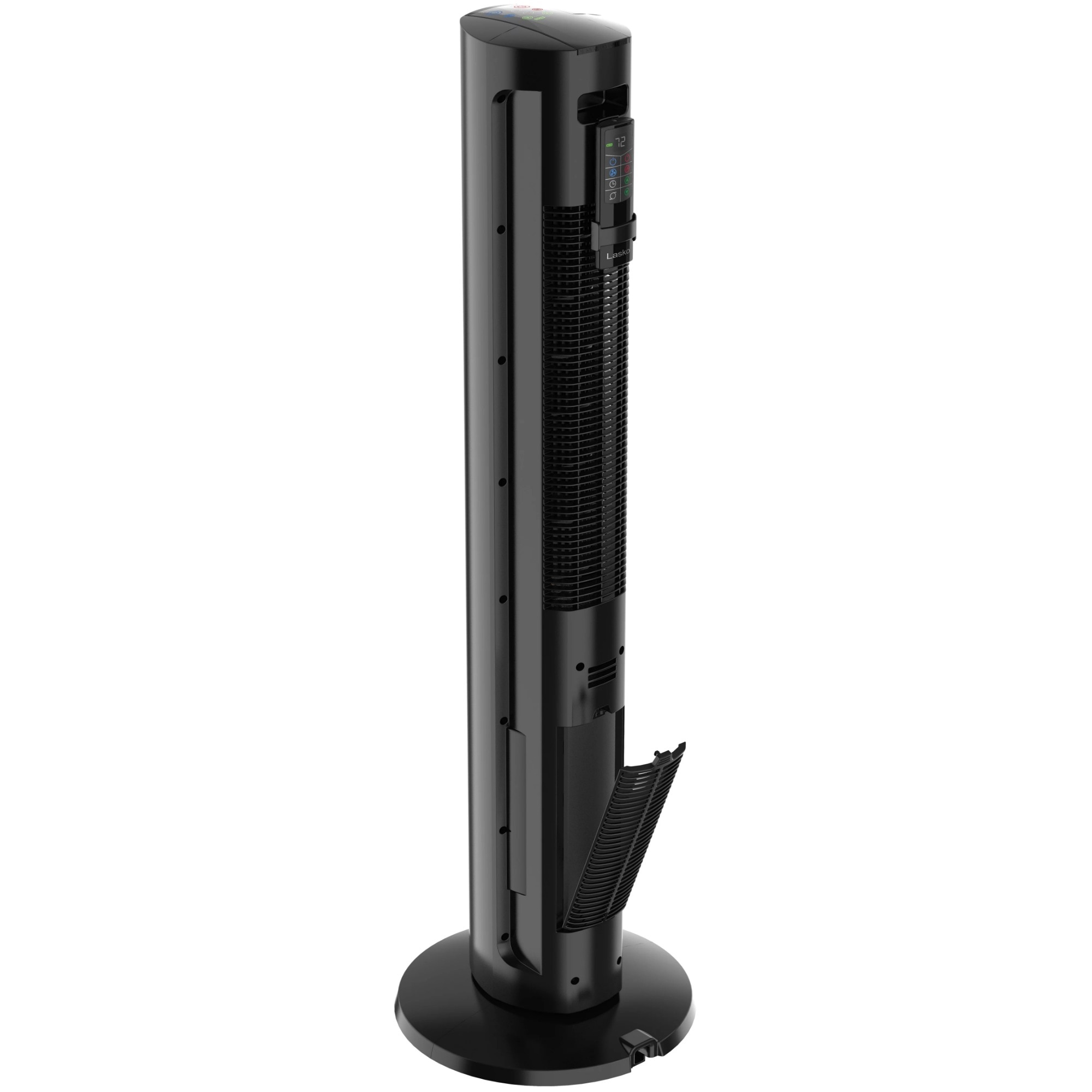 1500w electric all season tower fan space heater with remote fh610 blackusanew 9355