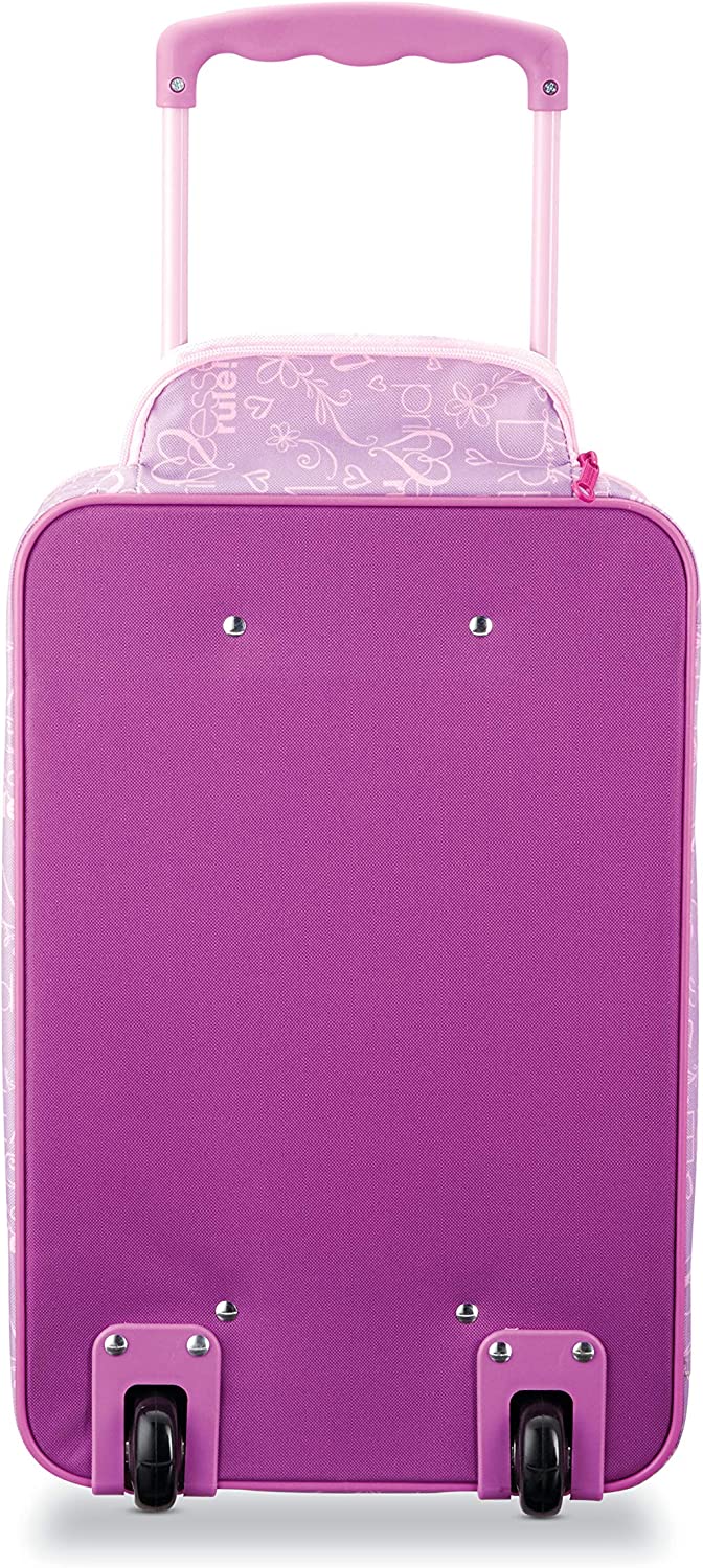 American Tourister Kids’ Disney Softside Upright Luggage, Princess 2, 18′′