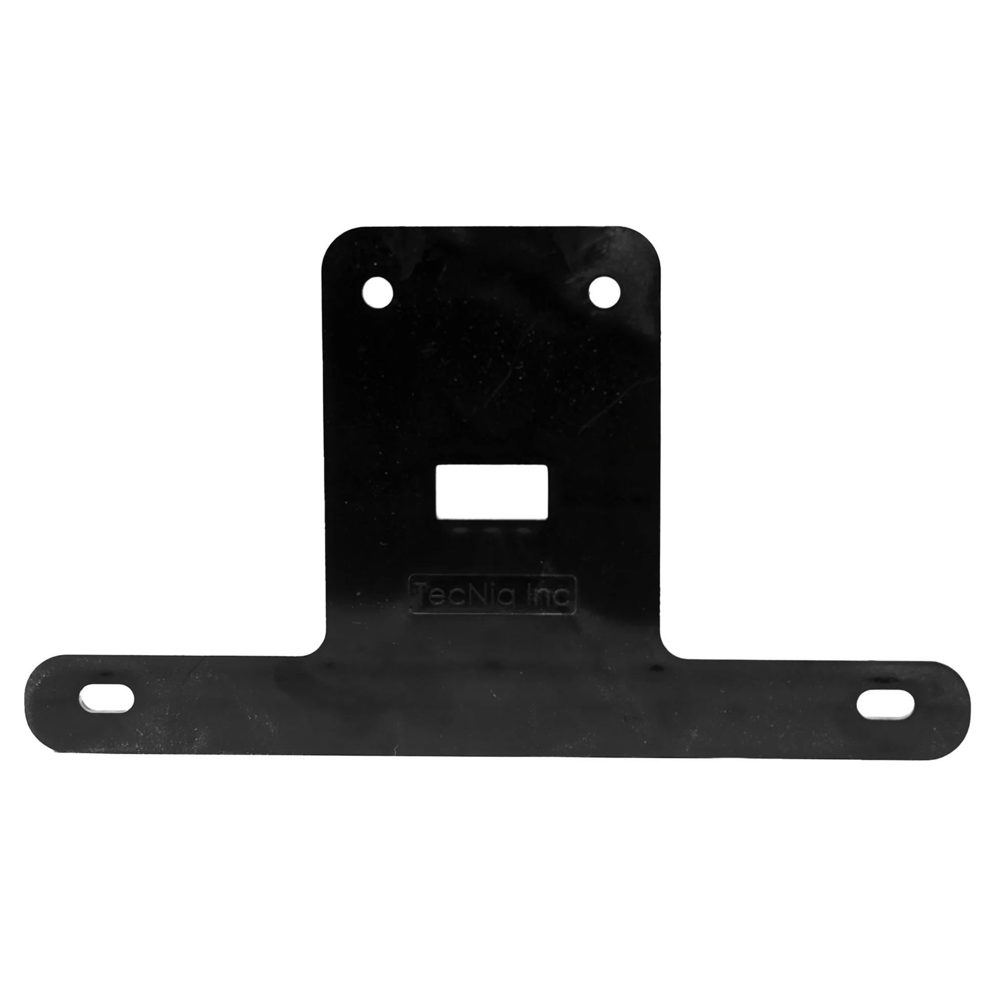 Trailer License Plate Bracket - Black
