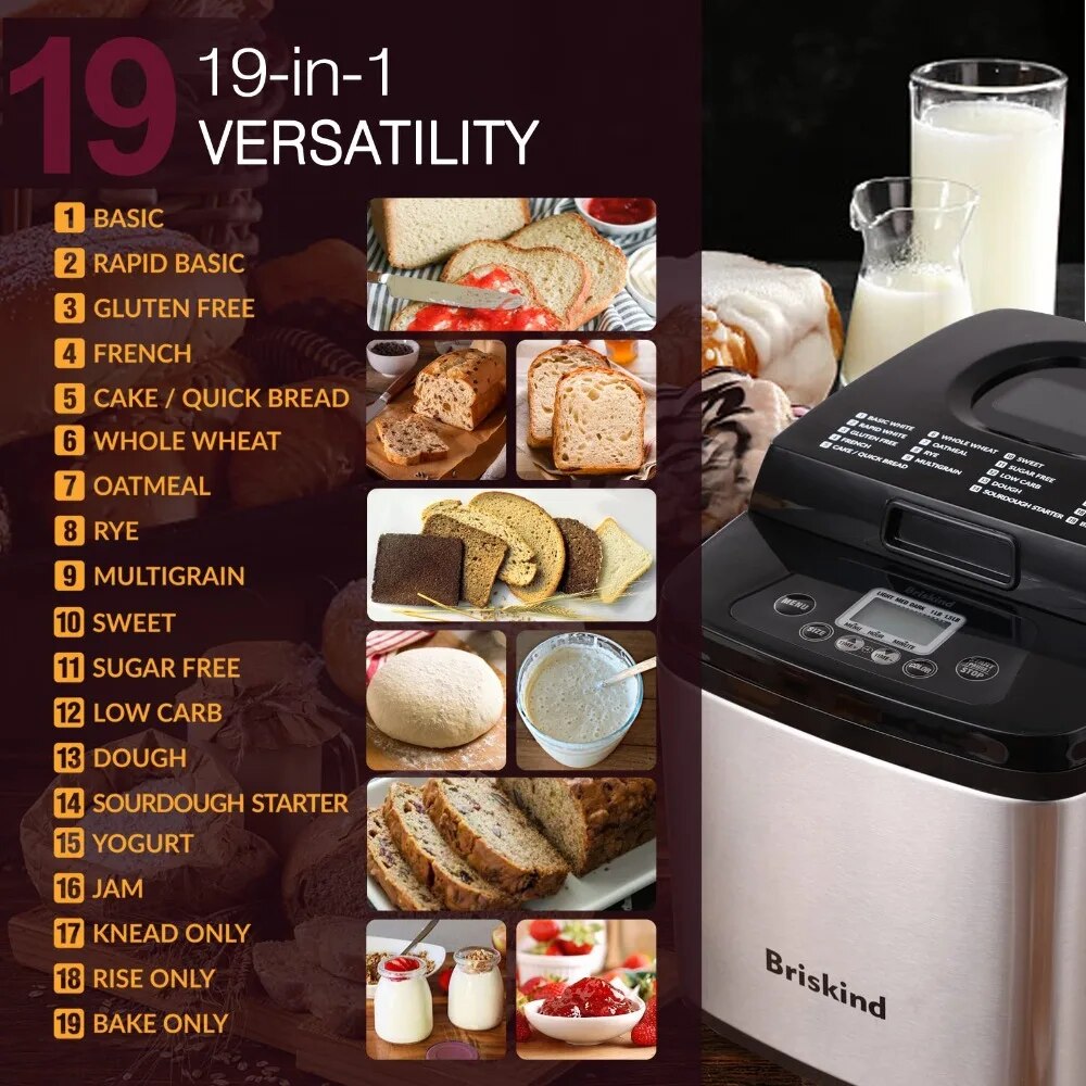 2023 new compact bread maker machine 2552