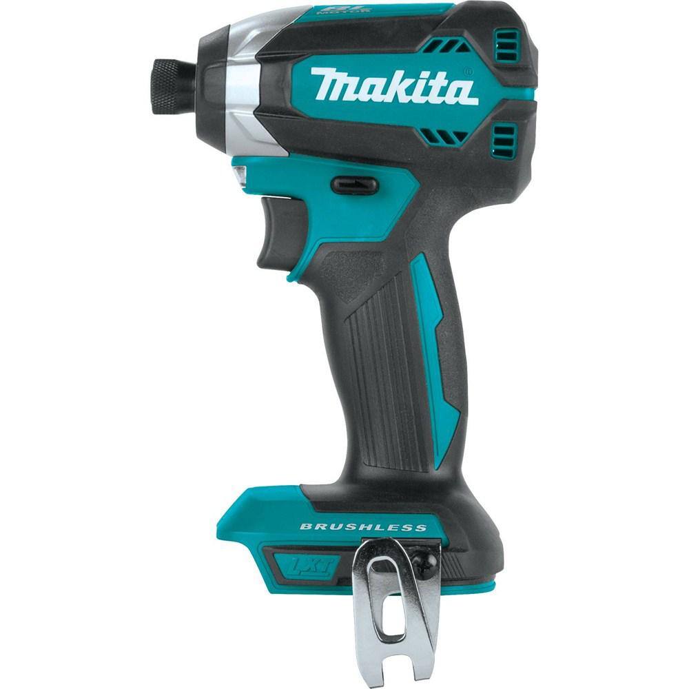 Makita XDT13Z 18V LXT Lithium-Ion Brushless 1/4 in. Cordless Variable Speed Impact Driver (Tool Only)