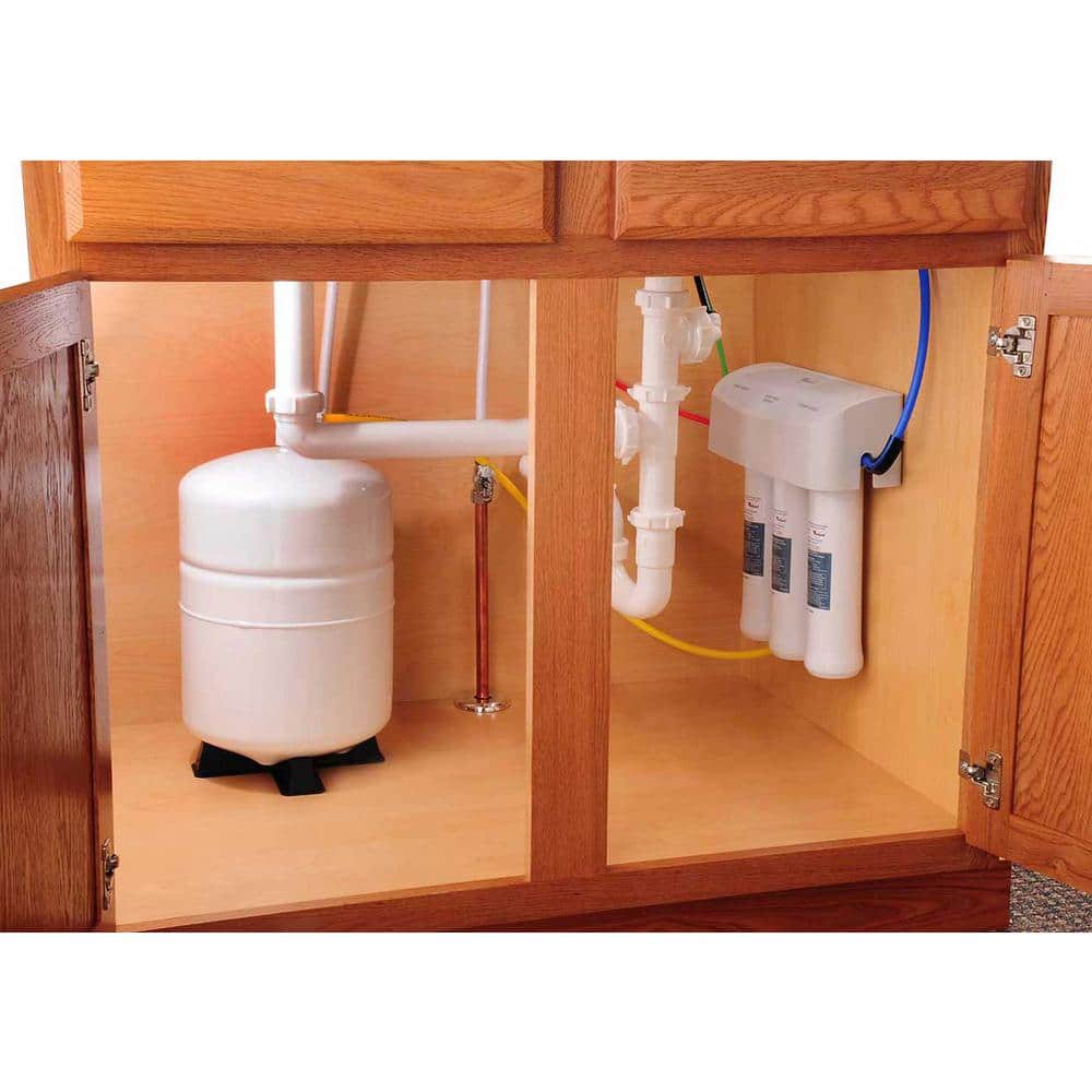 Whirlpool WHER25 3-Stage Under Sink Reverse Osmosis Drinking Water Filter System – NSF Certified