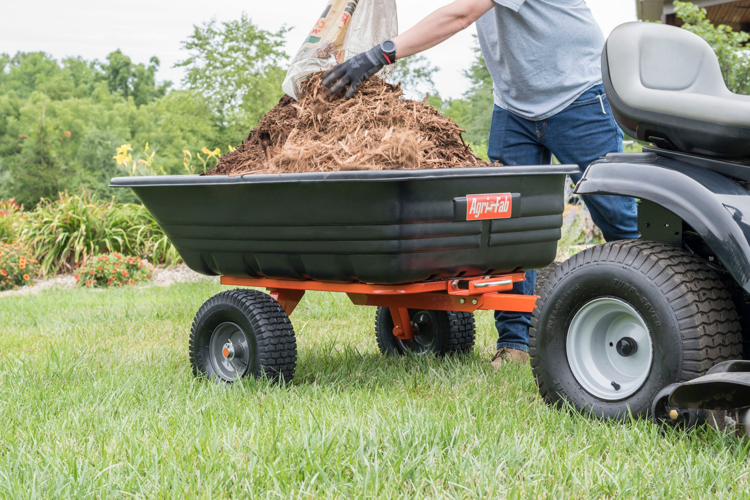 Agri-Fab 45-0552 12-Cu Ft Poly Cart