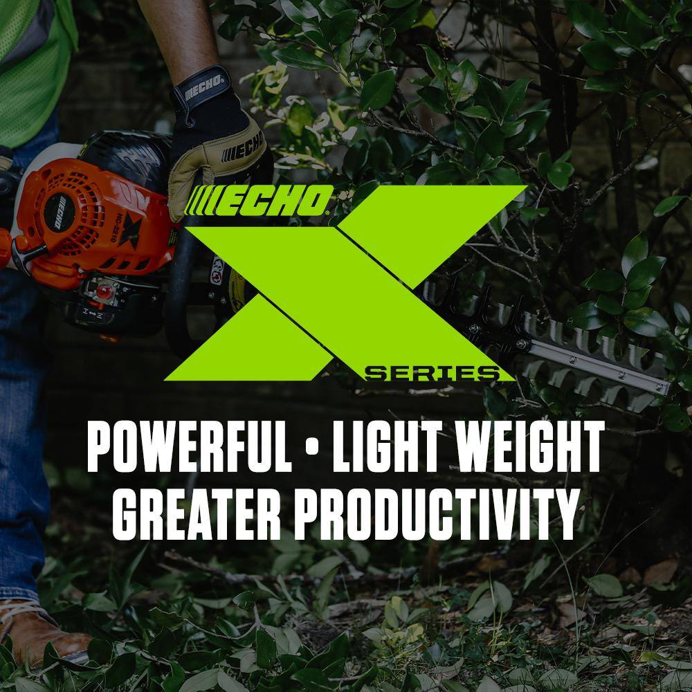 ECHO HCS-2810 28 in. 21.2 cc Gas 2-Stroke Engine X Series Single-Sided Hedge Trimmer