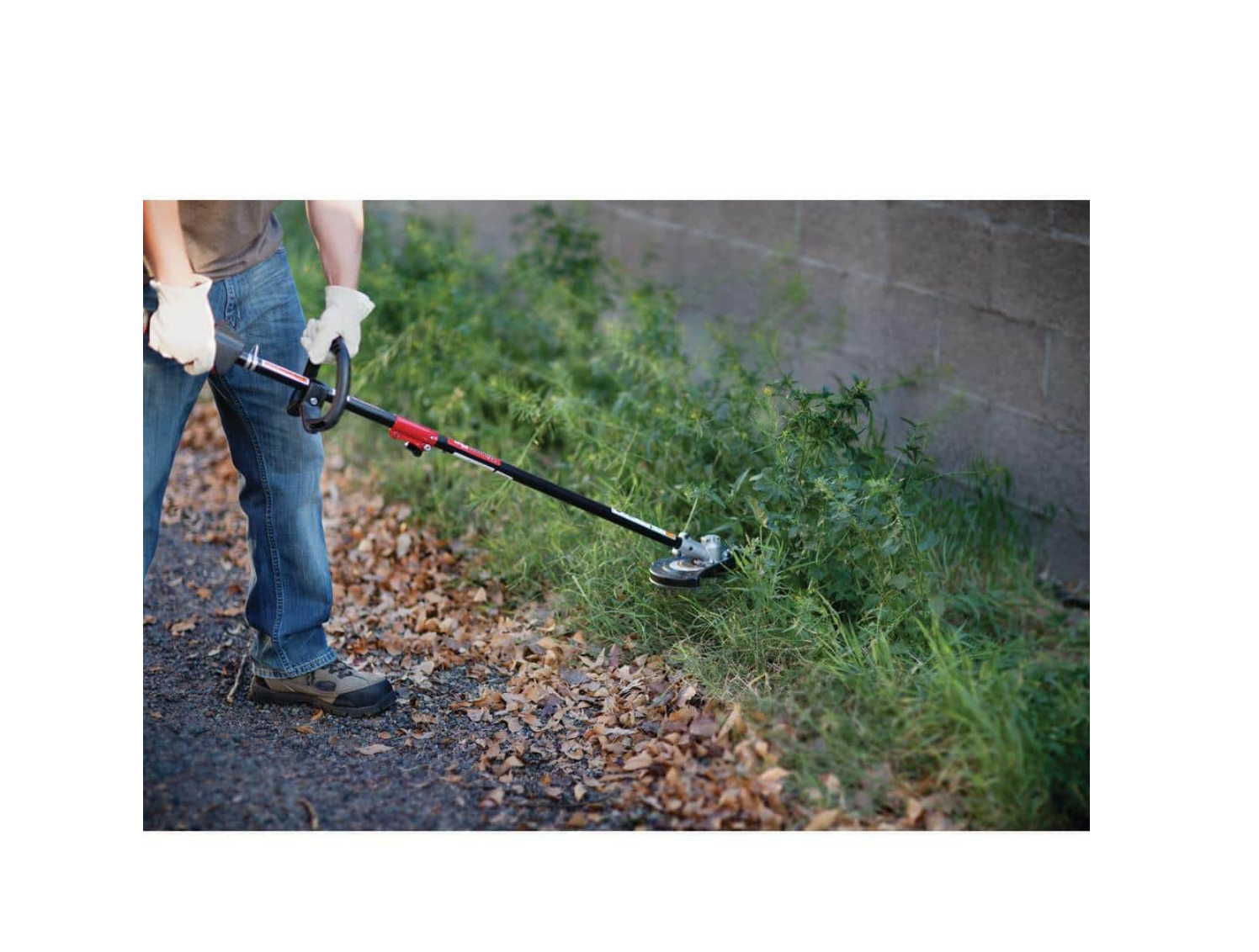 TrimmerPlus TPB720 Universal 8 in. Brush Cutter String Trimmer Attachment