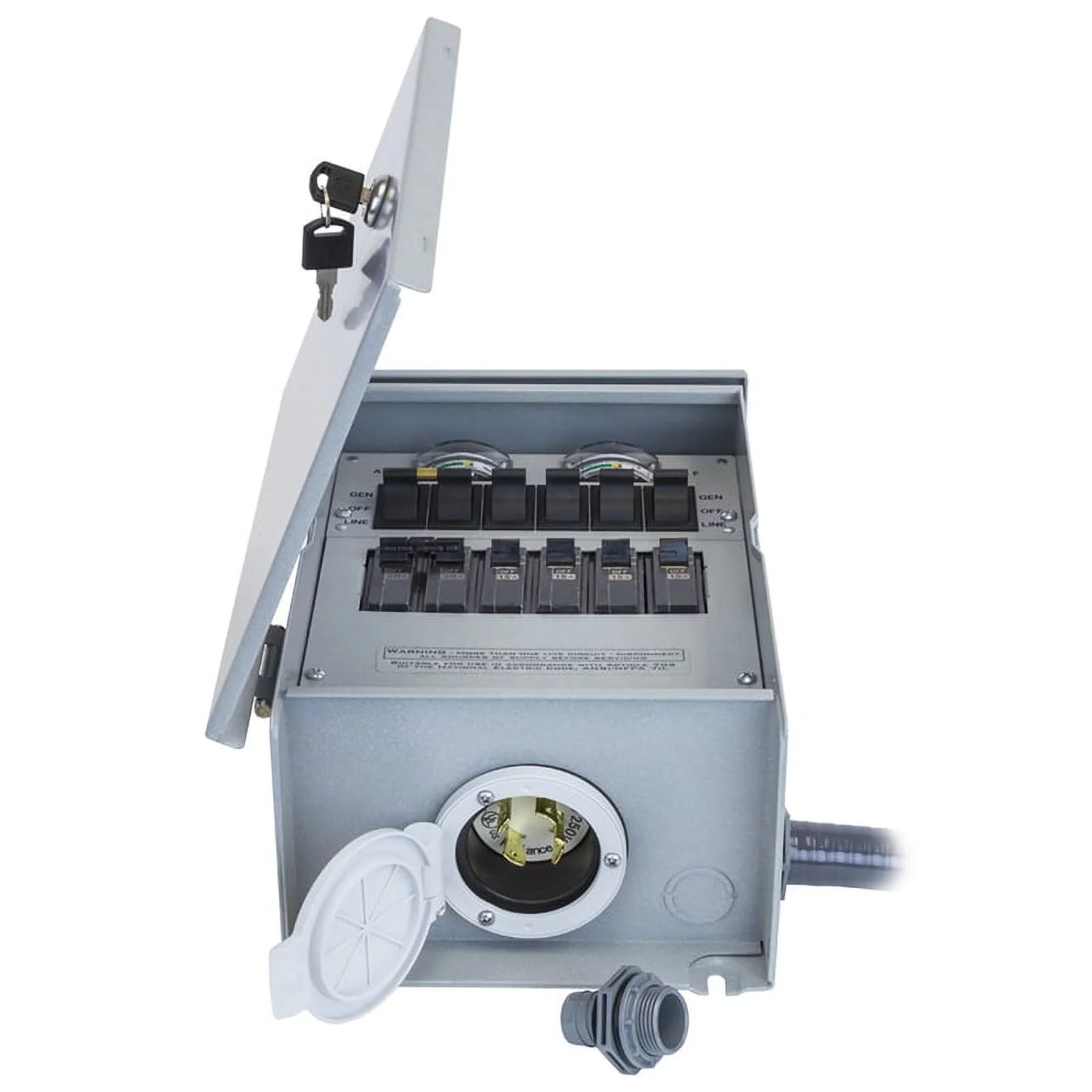 Reliance Controls Pro/Tran 2 30 amps 125/250 V 6 space 6 circuits Generator Power Transfer Kit