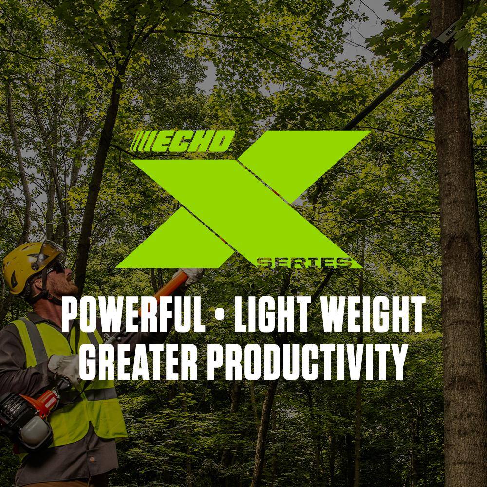 ECHO PPF-2620 12 in. 25.4 cc Gas 2-Stroke X Series Straight Shaft Power Pole Saw with Shaft Extending to 96 in.