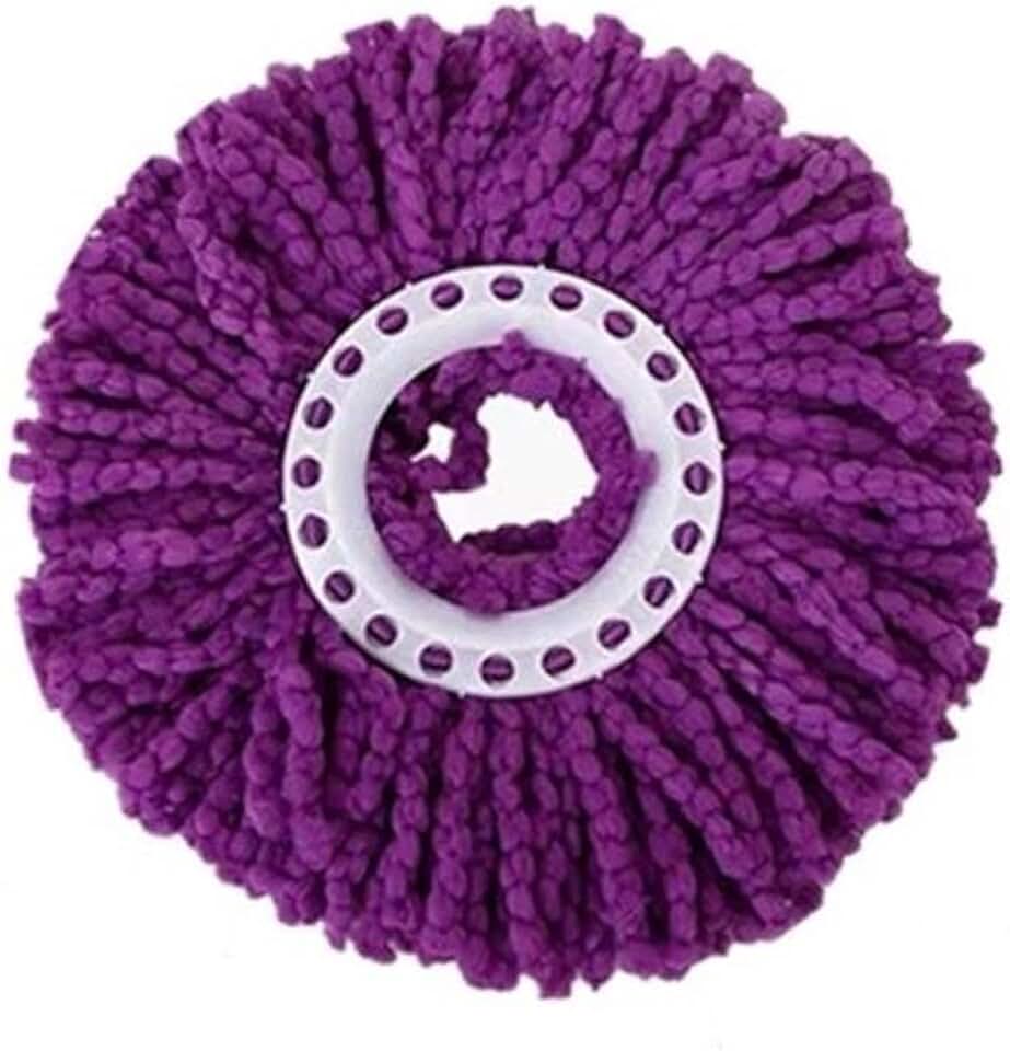 Rotating Mop Replacement Cloth Spin for Wash Floor Squeeze Mops Lazy Utensils Rag Cleaning Tools Household Cloths Microfiber(5PCS)