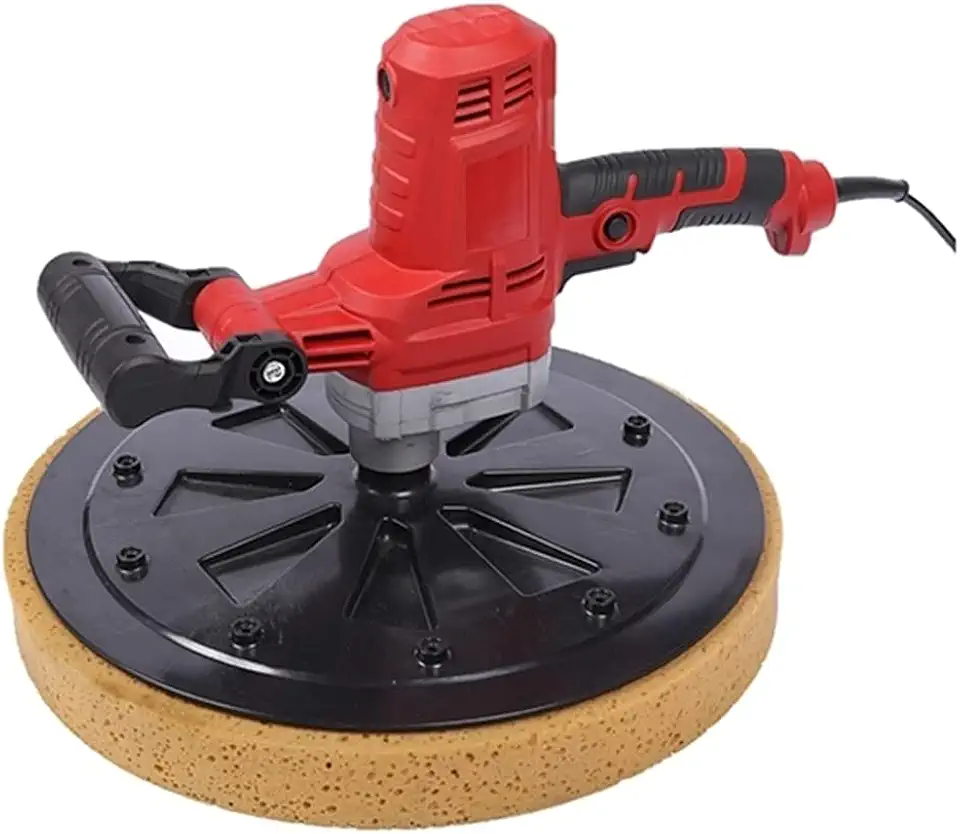 ATO Wet/Drywall/Floor Sander with Sanding Disc/Pad for Sanding on Concrete Surface of The Building Walls, Ceilings, Floor Surface (110V)