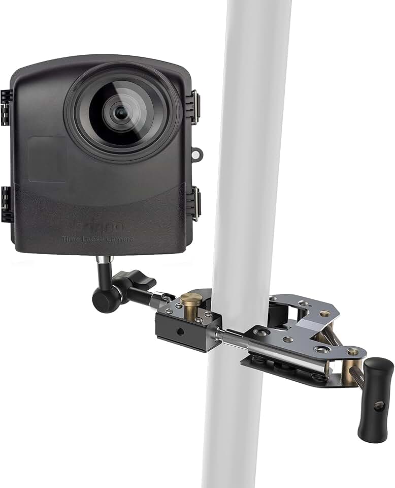 Brinno BCC2000 - Construction & Outdoor Security Time Lapse Camera Trio Bundle Pack - Up to 1-Year Battery Life - 1080P - includes: TLC2000 Camera, Industrial Clamp, & Weather-Resistant Case