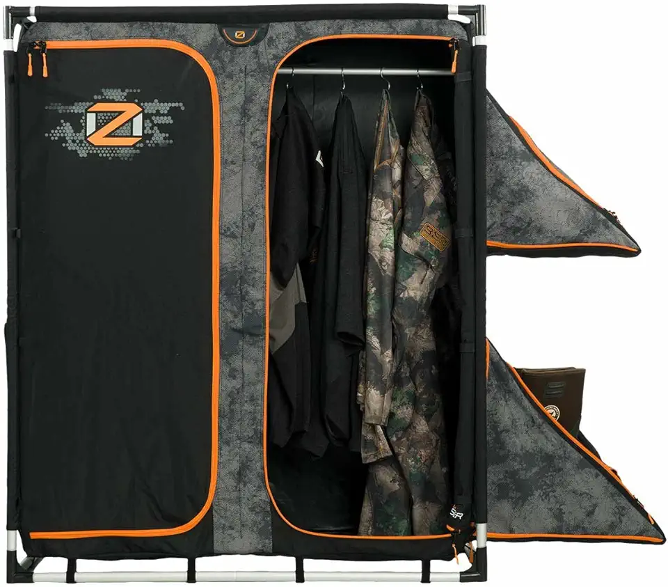 ScentLok OZ Radial IQ + Gear Chamber Closet Combo - Odor Removal, Scent Removing Ozone Generator for Hunting Clothing and Gear, Sports Equipment, Bedding and Pet Odors