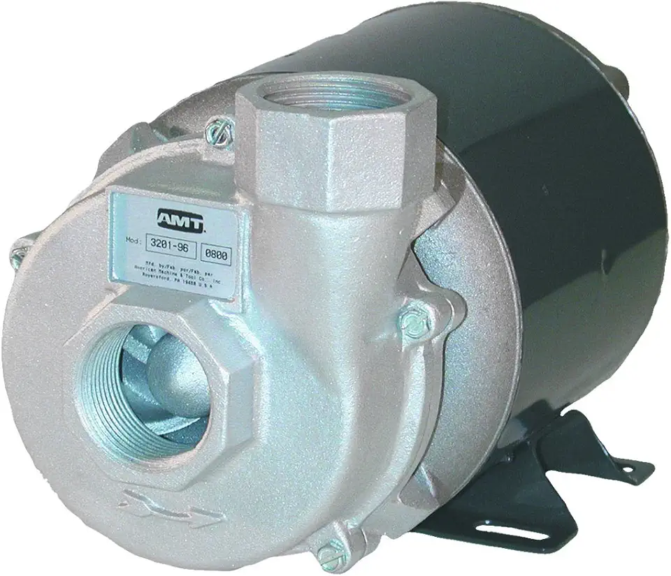 AMT Pump 3201-96 General Purpose Laundry Tray Pump, Aluminum, 1/4 HP, 1 Phase, 115V, 1-1/4