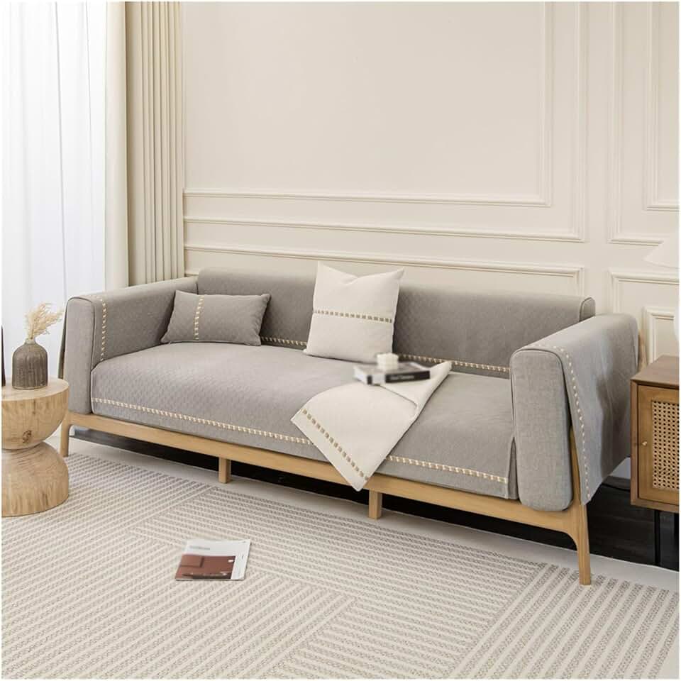 Cushion Sofa Cover Cover Cloth Cloth Sofa Cushion Fabric Comfortable All Seasons(70 * 90)