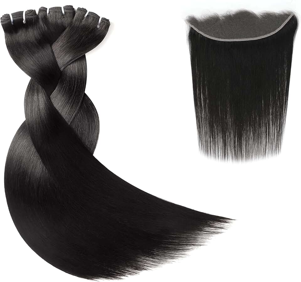 TRIIPPY Raw Hair Bundles 26 26 26 Inch with 13x4 hd lace closure 22 Inch