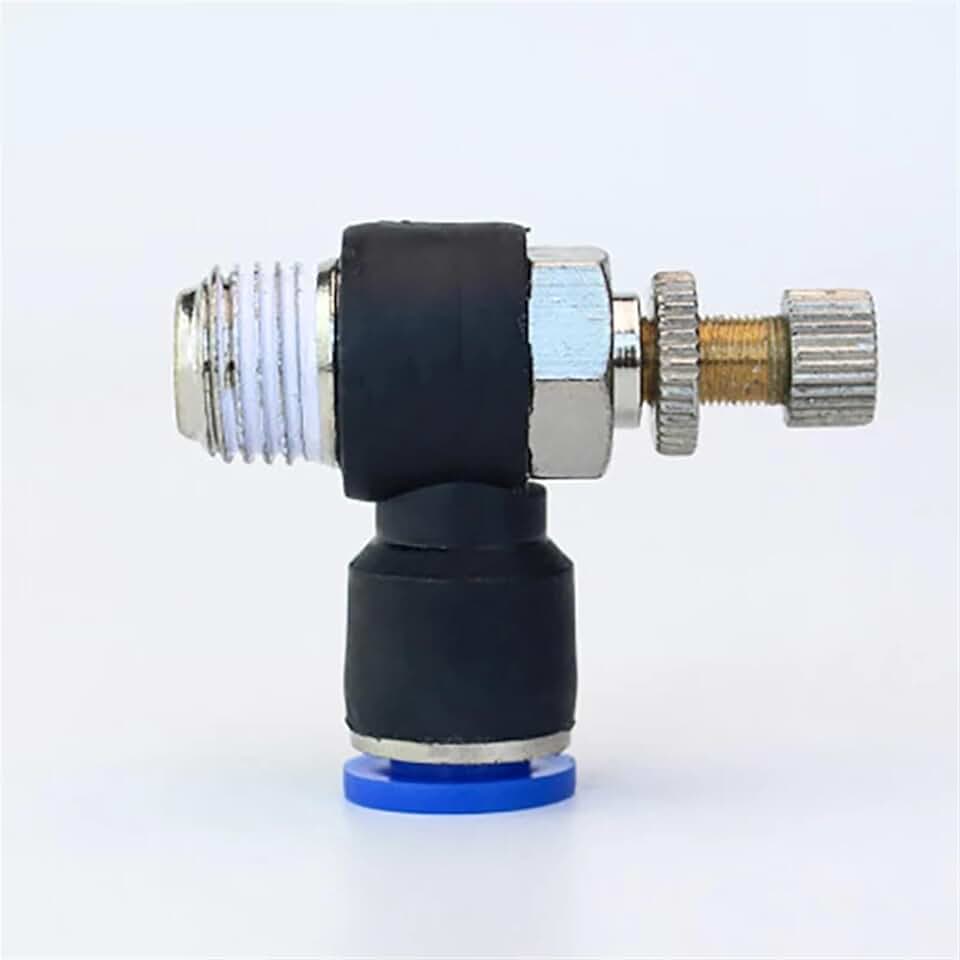 SL4-M5/SL6-M5/SL4-02/6-02 Quick Connector Pressure Regulator Throttle Valve Compressor Accessories Air Pneumatic Fitting 100Pcs(SL4-02)