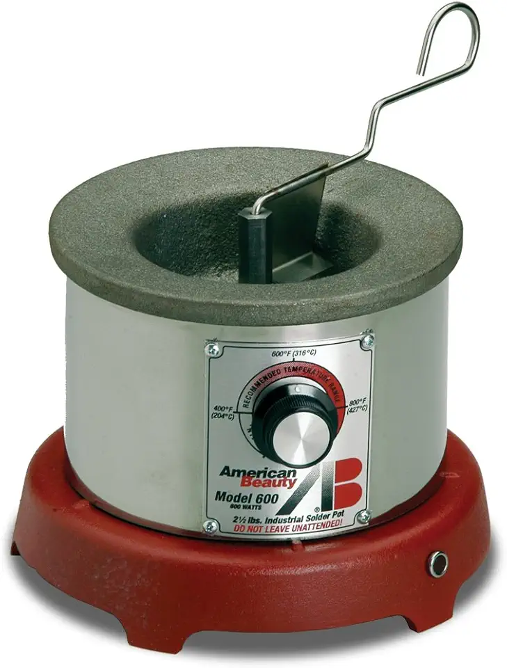 American Beauty 600 General Purpose Industrial Solder Pot, 600 Watt
