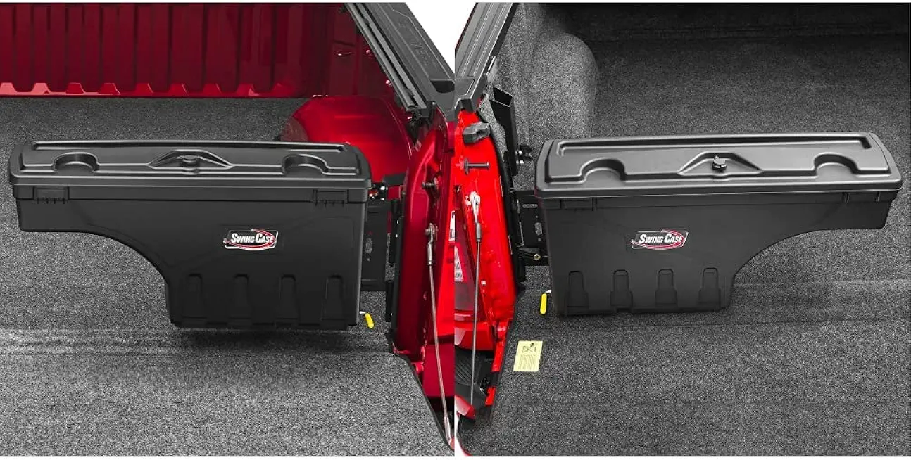 UNDERCOVER SwingCase Truck Bed Storage Box | SC102P, SC102D | Fits 2004-2012 Chevy/GMC Colorado/Canyon Driver and Passenger Set