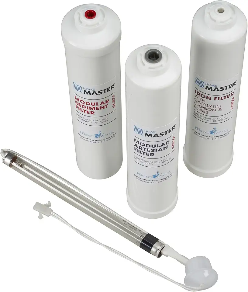 Home Master ISet-TMHP-MY12-2pk ISet-TMHP-MY12 Replacement Filter, 10x2x7, Pack of 2, White