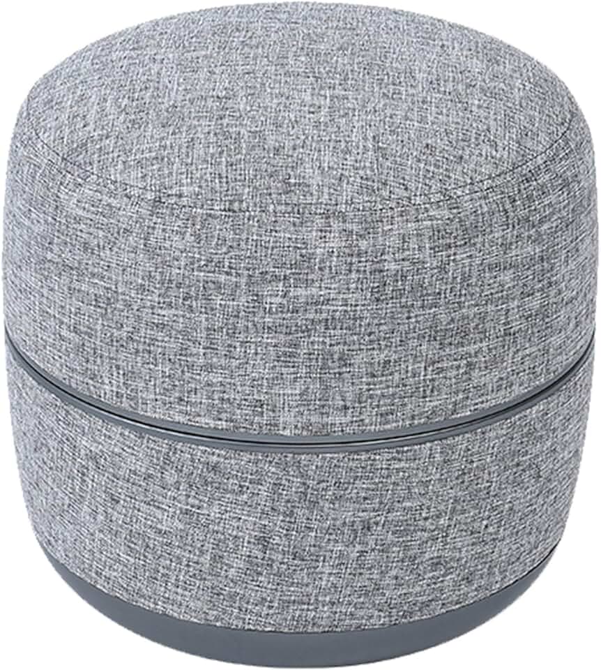 Ottoman Foot Massager by Ottossage, Massaging Ottoman with Removable Lid provides Air Compression, Shiatsu kneading, intense vibration and heat therapy. Extra Powerful with upgraded li-ion battery.