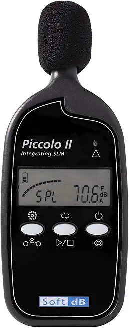 Professional Integrating-Averaging Class 2 Sound Level Meter with Data Logger and Noise Analysis Software