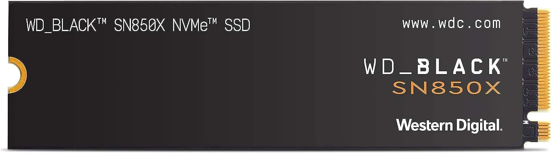 WD_BLACK 4TB SN850X NVMe Internal Gaming SSD Solid State Drive - Gen4 PCIe, M.2 2280, Up to 7,300 MB/s - WDS400T2X0E