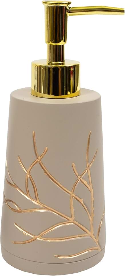 Sweet Home Collection Bathroom Accessories Sets Unique Collections Bath Shower Tub Décor, Lotion Pump/Soap Dispenser, Branches, (Pack of 24)