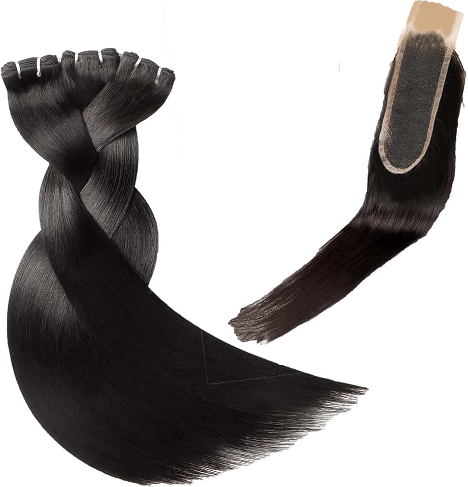 TRIIPPY Raw Hair Bundles18 18 18 Inch with 2x6 hd lace closure 20 Inch