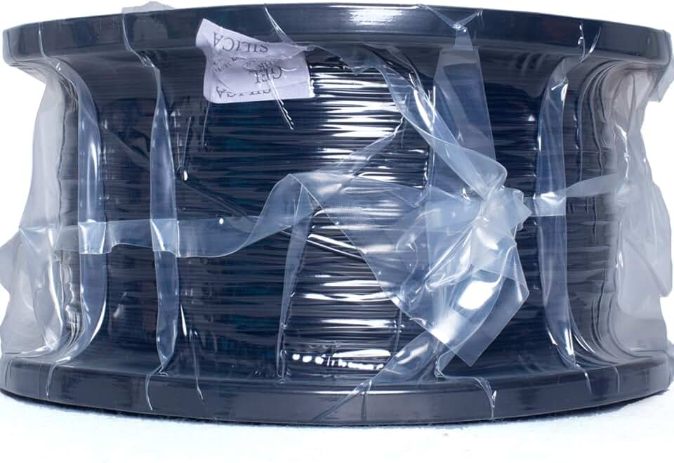 Carbon Fiber Filament, PRILINE Carbon Fiber Polycarbonate 3D Printer Filament 1.75mm, High Strength Carbon Fiber 3D Printing Filament 4.5kg Spool, Black