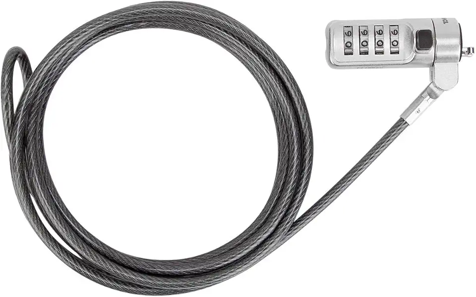 Targus DEFCON Trapezoid Serialized Combo Cable Lock for Laptop Computer and Desktop Security - 25 Pack (ASP66GLX-25S)