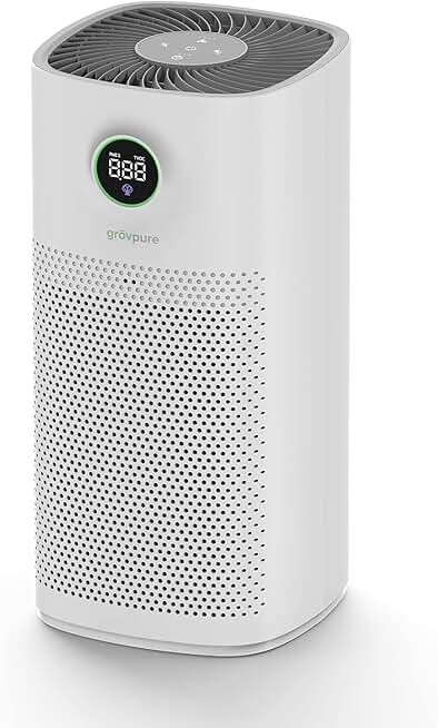 Aspen H13 HEPA Air Purifier with UVC Light and Air Quality Indicator, 275 CFM CADR