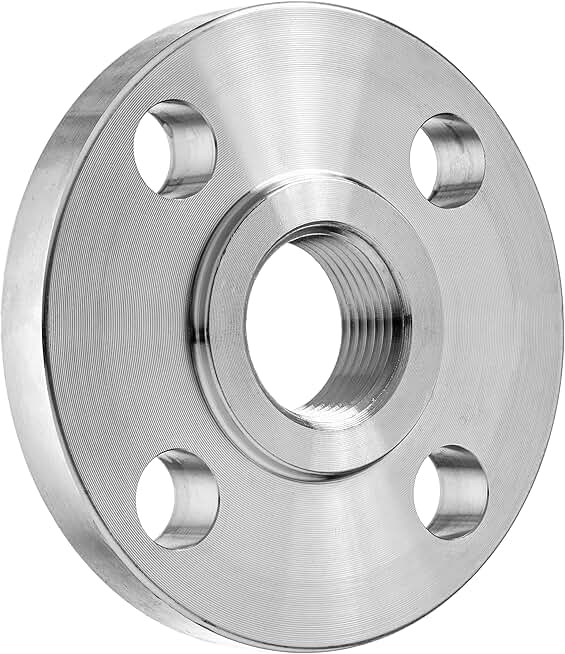 USA Sealing BULK-PF-245 304 Stainless Steel Threaded Pipe Flange, 150 Class, 3